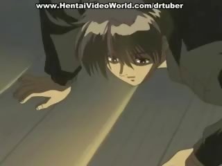 Hentai beauty Masturbates With Cucumber