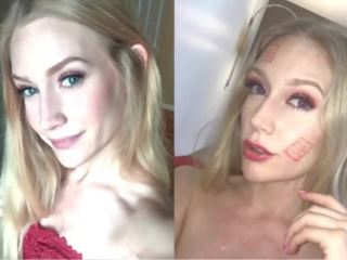 Blonde Cam hooker tried dirty video for the first Time - BananaFever