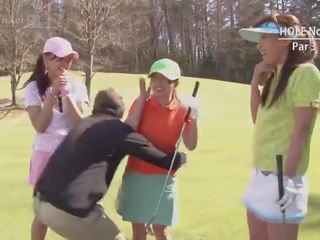 Erika hiramatsu toma dos clubs 10 min después golf -uncensored jav-