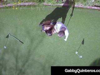 Meximilf Gabby Quinteros Banged by Golf Fanatic on the