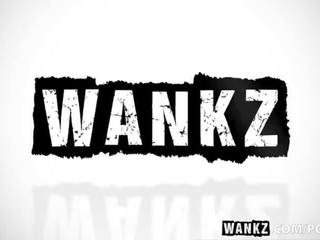 Wankz- briella مستبعد متفوق فقاعة بعقب مارس الجنس