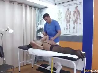 Specialist sex video with patient