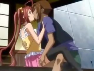 Shy anime teenie gets clit rubbed