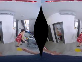 Šūdas savo čekiškas housemaid į vr