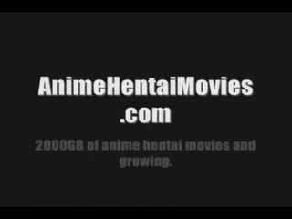 Разкошен аниме adolescent прецака от на анус