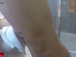 Blowjob on the toilet. Homemade vid with an amateur couple fucking SAN74
