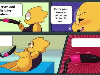 Short distance relationship~undertale komik dub(alphys x undyne)