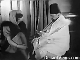 Antik x rated filem 1920s - mencukur, pemasukan penumbuk, seks / persetubuhan