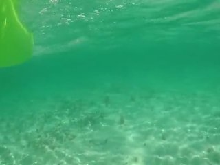 Huge Creampie shortly after Pov Sex, Bikini Kayaking to Outdoor Public Beach!