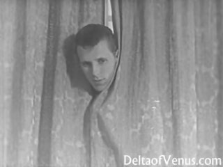 Vintage dirty clip 1950s Voyeur Fuck