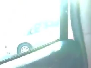 Bj and anal dirty clip in car