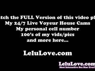 Lelu Love-POV Red Dress Striptease Virtual adult movie